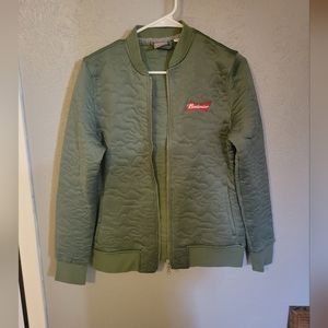 Ladies Puma Budweiser Bomber Jacket